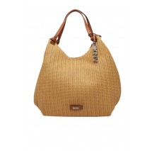 DKNY PAULA TOTE HANDBAG R61AOE48 ΤΣΑΝΤΑ ΓΥΝΑΙΚΕΙΑ COGNAC
