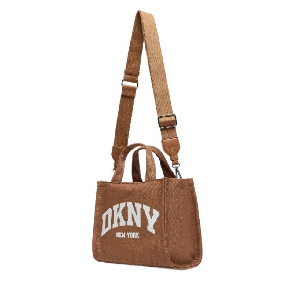 DKNY HANDLEE TOTE HANDBAG R41AOC80 ΤΣΑΝΤΑ ΓΥΝΑΙΚΕΙΑ TAUPE