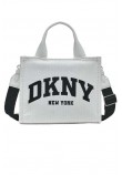 DKNY HANDLEE TOTE HANDBAG R41AOC80 ΤΣΑΝΤΑ ΓΥΝΑΙΚΕΙΑ WHITE