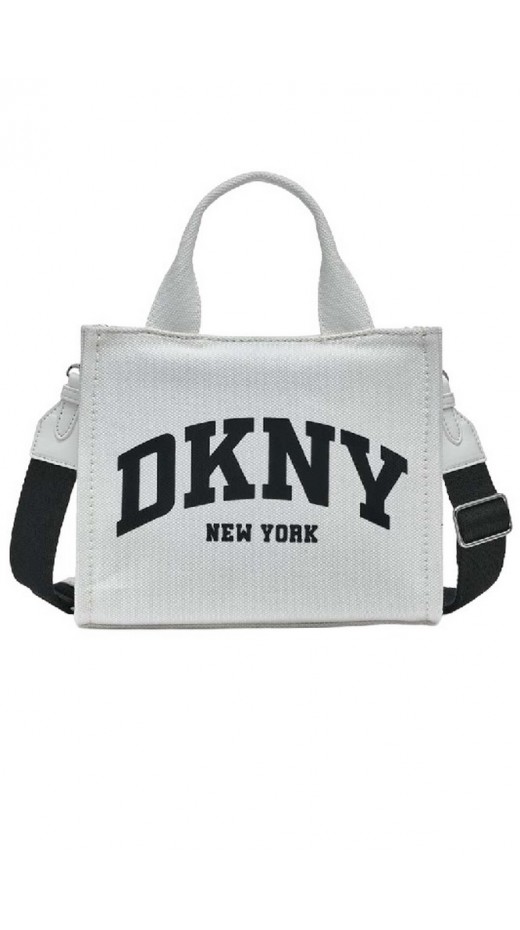 DKNY HANDLEE TOTE HANDBAG R41AOC80 ΤΣΑΝΤΑ ΓΥΝΑΙΚΕΙΑ WHITE