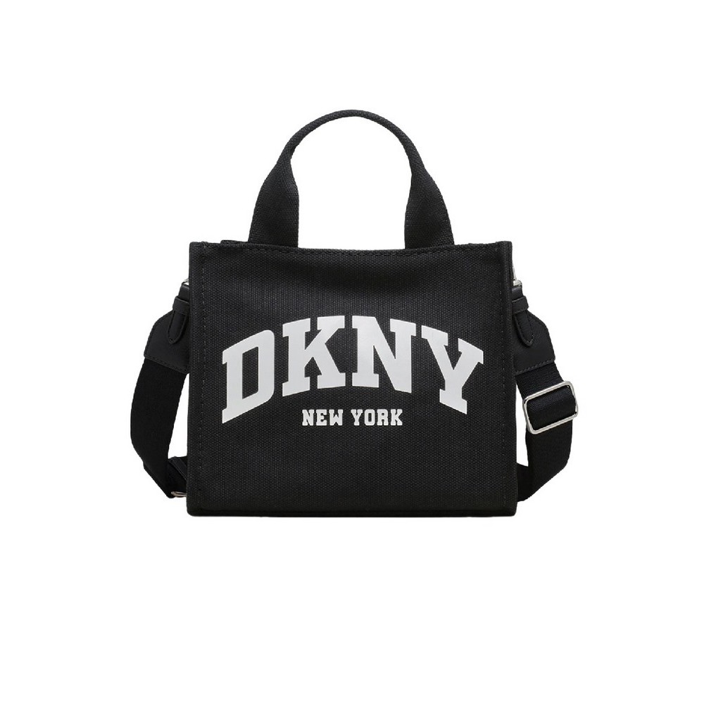DKNY HANDLEE TOTE HANDBAG R41AOC80 ΤΣΑΝΤΑ ΓΥΝΑΙΚΕΙΑ BLACK