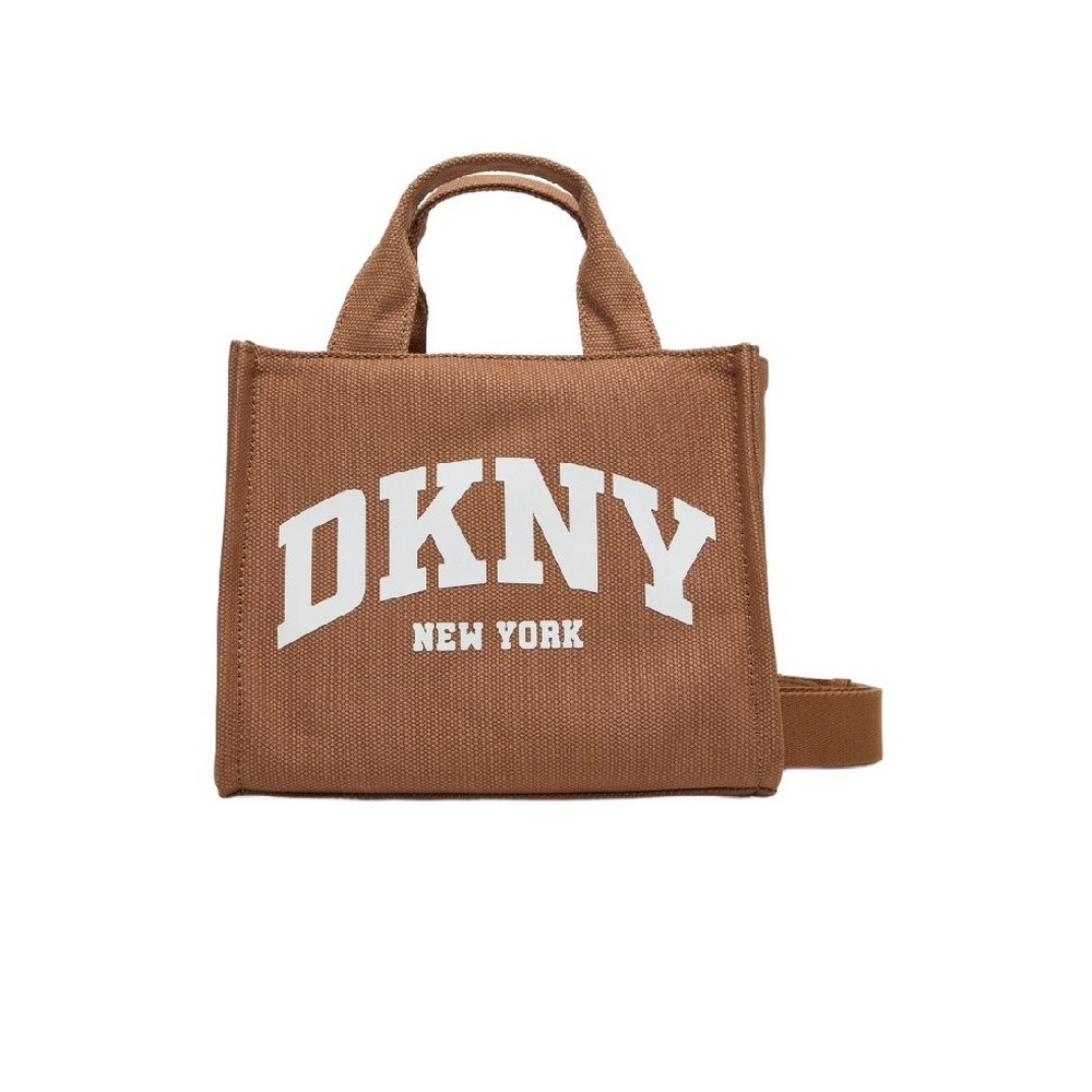 DKNY HANDLEE TOTE HANDBAG R41AOC80 ΤΣΑΝΤΑ ΓΥΝΑΙΚΕΙΑ TAUPE