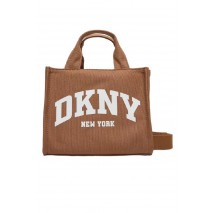 DKNY HANDLEE TOTE HANDBAG R41AOC80 ΤΣΑΝΤΑ ΓΥΝΑΙΚΕΙΑ TAUPE