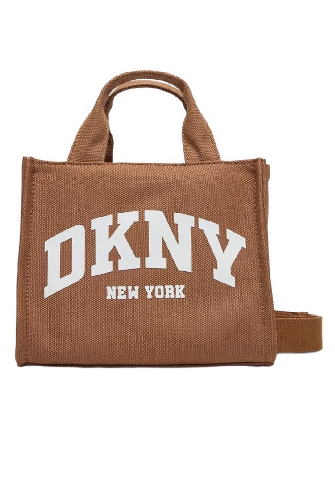 DKNY HANDLEE TOTE HANDBAG R41AOC80 ΤΣΑΝΤΑ ΓΥΝΑΙΚΕΙΑ TAUPE
