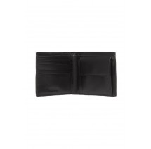 CALVIN KLEIN RAISED EW BILL FOLD COIN ΠΟΡΤΟΦΟΛΙ ΑΝΔΡΙΚΟ BLACK