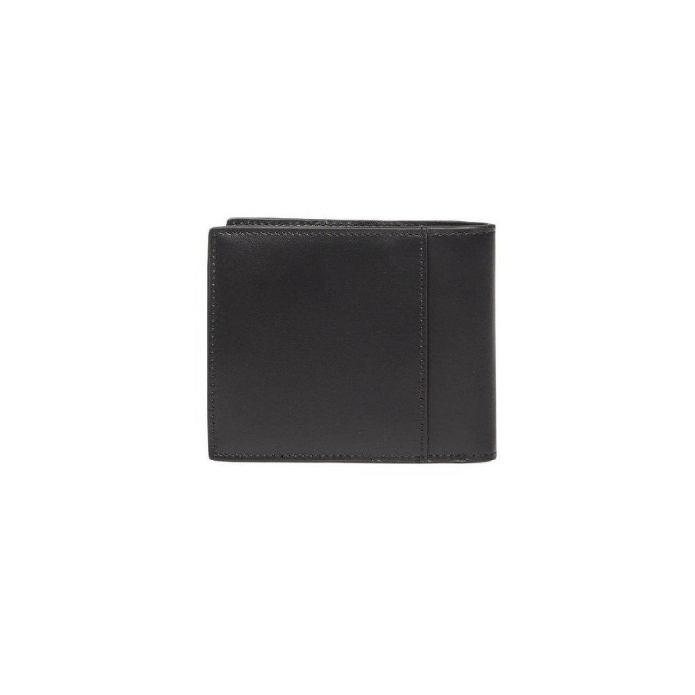 CALVIN KLEIN RAISED EW BILL FOLD COIN ΠΟΡΤΟΦΟΛΙ ΑΝΔΡΙΚΟ BLACK