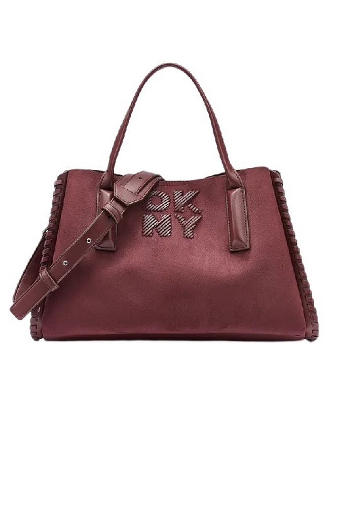 DKNY JOSIE SATCHELS HANDBAG R62DMI98 ΤΣΑΝΤΑ ΓΥΝΑΙΚΕΙΑ BORDEAUX