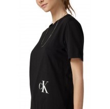 CALVIN KLEIN JEANS COLOR OFF PLACED MON T-SHIRT ΓΥΝΑΙΚΕΙΟ BLACK