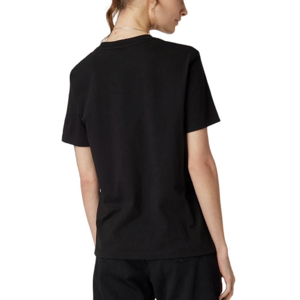 CALVIN KLEIN JEANS COLOR OFF PLACED MON T-SHIRT ΓΥΝΑΙΚΕΙΟ BLACK