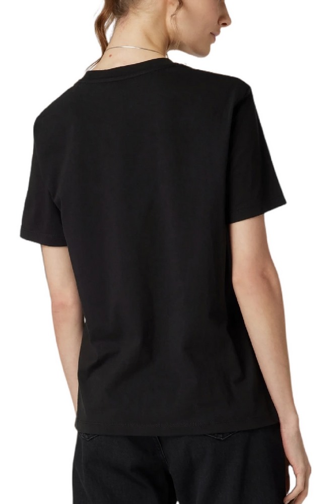 CALVIN KLEIN JEANS COLOR OFF PLACED MON T-SHIRT ΓΥΝΑΙΚΕΙΟ BLACK