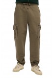 SUPERDRY D2 OVIN CONTRAST STITCH CARGO JOGGER ΠΑΝΤΕΛΟΝΙ ΦΟΡΜΑ ΑΝΔΡΙΚΟ BROWN