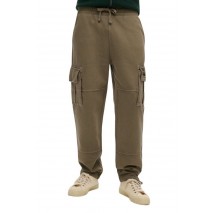 SUPERDRY D2 OVIN CONTRAST STITCH CARGO JOGGER ΠΑΝΤΕΛΟΝΙ ΦΟΡΜΑ ΑΝΔΡΙΚΟ BROWN
