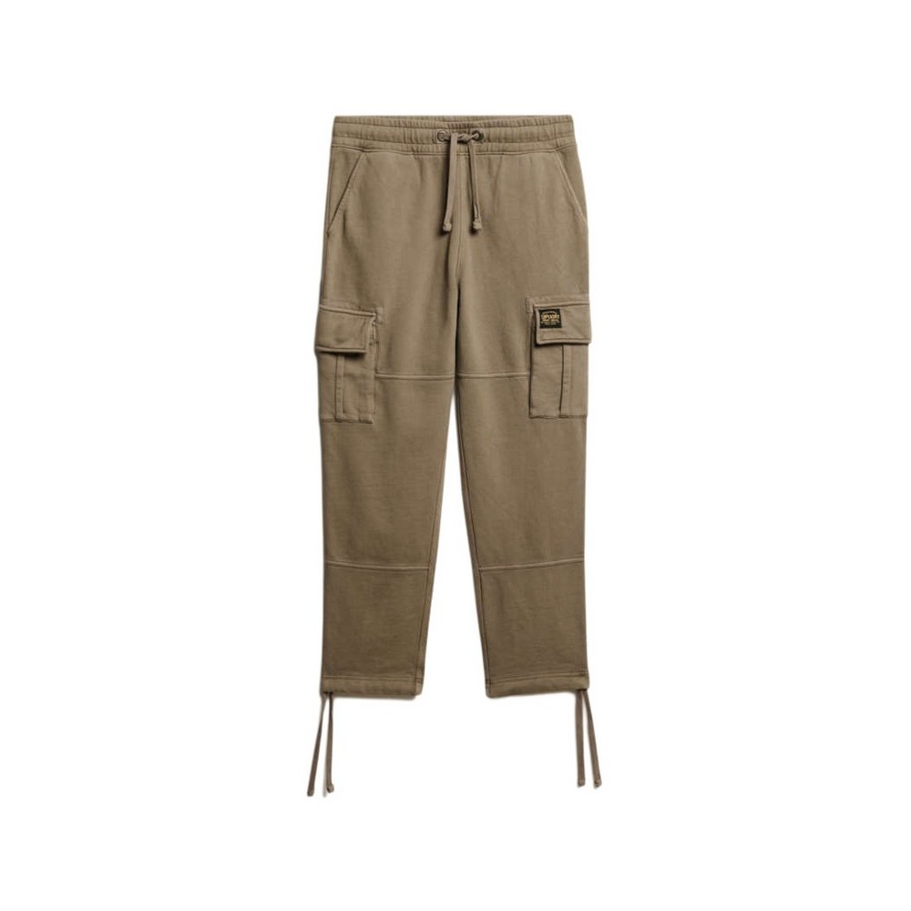 SUPERDRY D2 OVIN CONTRAST STITCH CARGO JOGGER ΠΑΝΤΕΛΟΝΙ ΦΟΡΜΑ ΑΝΔΡΙΚΟ BROWN