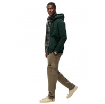 SUPERDRY D2 OVIN CONTRAST STITCH CARGO JOGGER ΠΑΝΤΕΛΟΝΙ ΦΟΡΜΑ ΑΝΔΡΙΚΟ BROWN