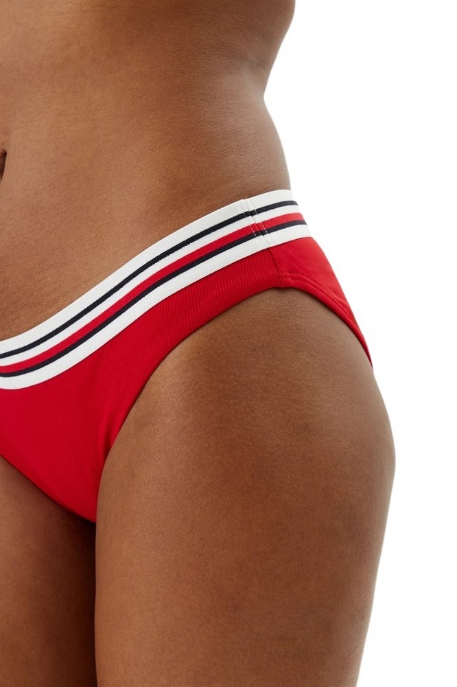 TOMMY HILFIGER CLASSIC BIKINI ΜΑΓΙΟ ΓΥΝΑΙΚΕΙΟ RED