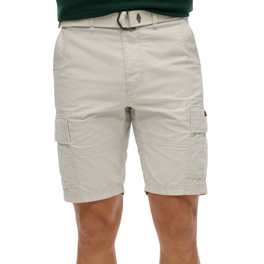 SUPERDRY D1 OVIN HEAVY CARGO SHORT ΒΕΡΜΟΥΔΑ ΑΝΔΡΙΚΗ ICE