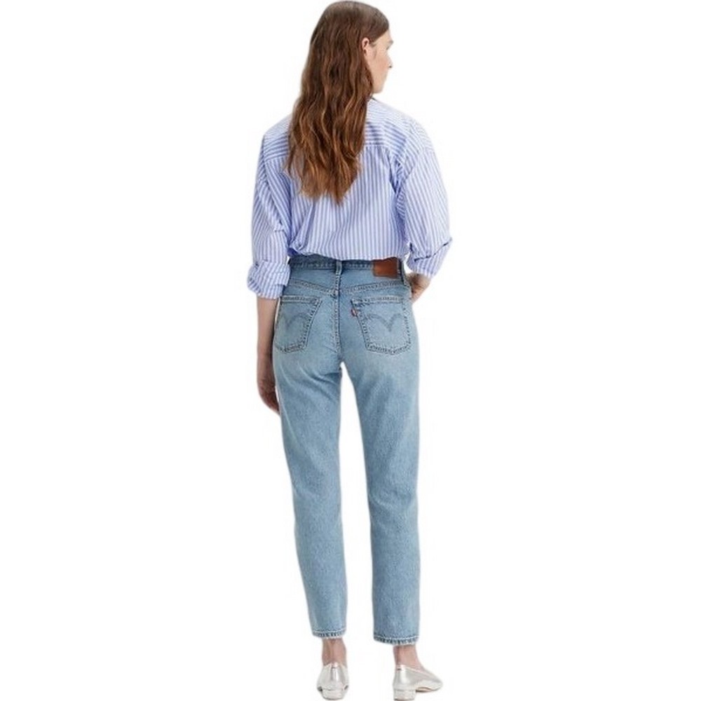 LEVIS 501® CROP LIGHTWEIGHT A87460002 - WORN IN ΠΑΝΤΕΛΟΝΙ ΓΥΝΑΙΚΕΙΟ MED INDIGO