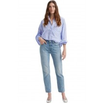 LEVIS 501® CROP LIGHTWEIGHT A87460002 - WORN IN ΠΑΝΤΕΛΟΝΙ ΓΥΝΑΙΚΕΙΟ MED INDIGO