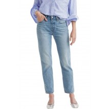 LEVIS 501® CROP LIGHTWEIGHT A87460002 - WORN IN ΠΑΝΤΕΛΟΝΙ ΓΥΝΑΙΚΕΙΟ MED INDIGO
