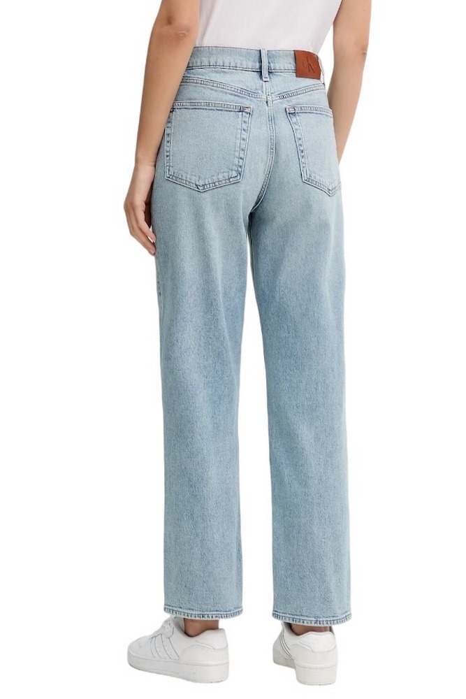 CALVIN KLEIN JEANS HR TAPER JEAN BLUE RODEO ΠΑΝΤΕΛΟΝΙ ΓΥΝΑΙΚΕΙΟ LIGHT DENIM
