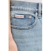 CALVIN KLEIN JEANS HR TAPER JEAN BLUE RODEO ΠΑΝΤΕΛΟΝΙ ΓΥΝΑΙΚΕΙΟ LIGHT DENIM
