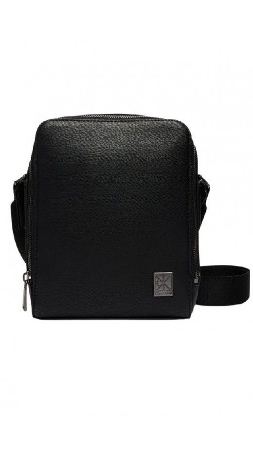 CALVIN KLEIN EMBLEM HW REPORTER ΤΣΑΝΤΑ ΑΝΔΡΙΚΗ BLACK