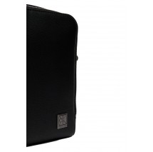 CALVIN KLEIN EMBLEM HW REPORTER ΤΣΑΝΤΑ ΑΝΔΡΙΚΗ BLACK