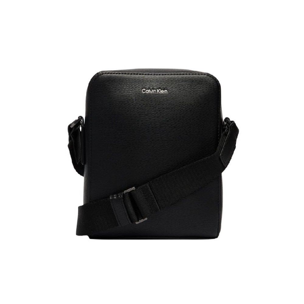 CALVIN KLEIN EMBLEM HW REPORTER ΤΣΑΝΤΑ ΑΝΔΡΙΚΗ BLACK