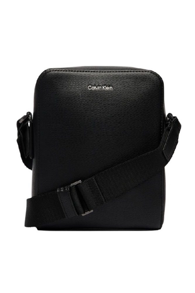 CALVIN KLEIN EMBLEM HW REPORTER ΤΣΑΝΤΑ ΑΝΔΡΙΚΗ BLACK