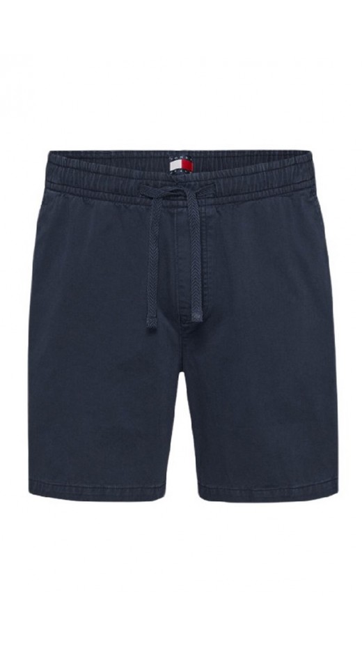 TOMMY JEANS  TWILL LOOSE BEACH SHORT ΒΕΡΜΟΥΔΑ ΑΝΔΡΙΚΗ NAVY