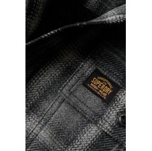 SUPERDRY D3 OVIN WOOL MILLER OVERSHIRT ΠΟΥΚΑΜΙΣΟ ΑΝΔΡΙΚΟ BLACK