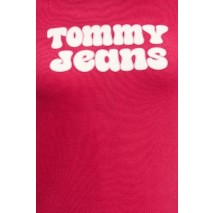 TOMMY JEANS REG ESS LOGO 2 HOODIE EXT ΜΠΛΟΥΖΑ ΦΟΥΤΕΡ ΓΥΝΑΙΚΕΙΑ RED