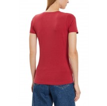 PEPE JEANS LONDON DROP 2 NEW VIRGINIA T-SHIRT ΜΠΛΟΥΖΑ ΓΥΝΑΙΚΕΙΑ RED