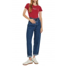 PEPE JEANS LONDON DROP 2 NEW VIRGINIA T-SHIRT ΜΠΛΟΥΖΑ ΓΥΝΑΙΚΕΙΑ RED