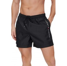 TOMMY HILFIGER MEDIUM DRAWSTRING ΜΑΓΙΟ ΑΝΔΡΙΚΟ BLACK