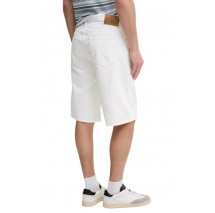 CALVIN KLEIN JEANS RELAXED DENIM SHORT ΒΕΡΜΟΥΔΑ ΑΝΔΡΙΚΗ WHITE