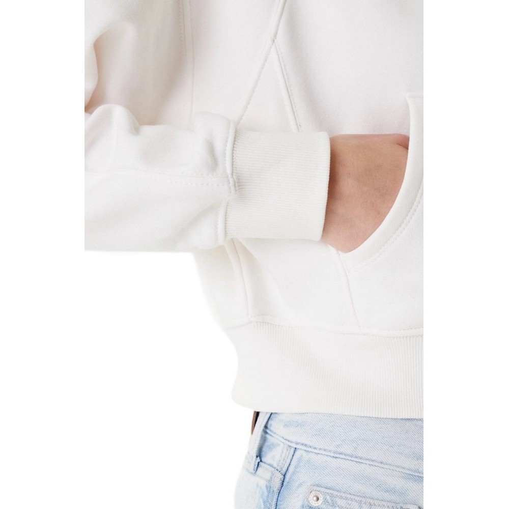 TOMMY JEANS BXY CRP LINEAR ZIP THRU EX ΖΑΚΕΤΑ ΓΥΝΑΙΚΕΙΑ WHITE