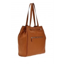 GUESS CALEBRA DRAWSTRING TOTE ΤΣΑΝΤΑ ΓΥΝΑΙΚΕΙΑ COGNAC