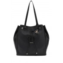 GUESS CALEBRA DRAWSTRING TOTE ΤΣΑΝΤΑ ΓΥΝΑΙΚΕΙΑ BLACK