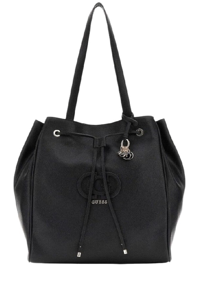 GUESS CALEBRA DRAWSTRING TOTE ΤΣΑΝΤΑ ΓΥΝΑΙΚΕΙΑ BLACK