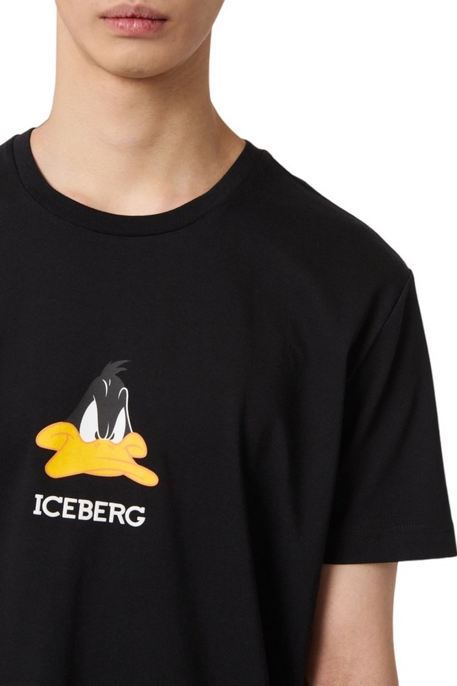 ICEBERG JERSEY T-SHIRT ΑΝΔΡΙΚΟ BLACK