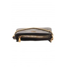 ΤΣΑΝΤΑ KATEY CROC MINI TOP ZIP SHLDR ΓΥΝΑΙΚΕΙΑ GUESS BLACK
