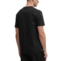 CALVIN KLEIN JEANS HERO MONOLOGO TEE T-SHIRT ΜΠΛΟΥΖΑ ΑΝΔΡΙΚΗ BLACK