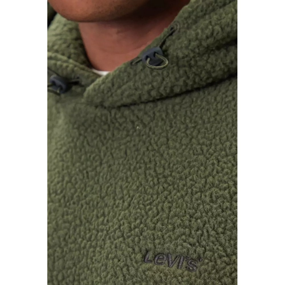 LEVIS® COZY UP HOODIE ΜΠΛΟΥΖΑ ΦΟΥΤΕΡ ΑΝΔΡΙΚΗ GREEN