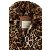 LEVIS ELLE SHERPA  LEOPARD JACKET ΓΟΥΝΑ ΓΥΝΑΙΚΕΙΑ LEOPARD
