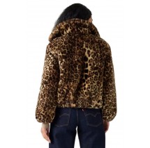 LEVIS ELLE SHERPA  LEOPARD JACKET ΓΟΥΝΑ ΓΥΝΑΙΚΕΙΑ LEOPARD