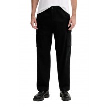 CALVIN KLEIN JEANS CO PULL ON STRAIGHT CARGO PANT ΠΑΝΤΕΛΟΝΙ ΑΝΔΡΙΚΟ BLACK