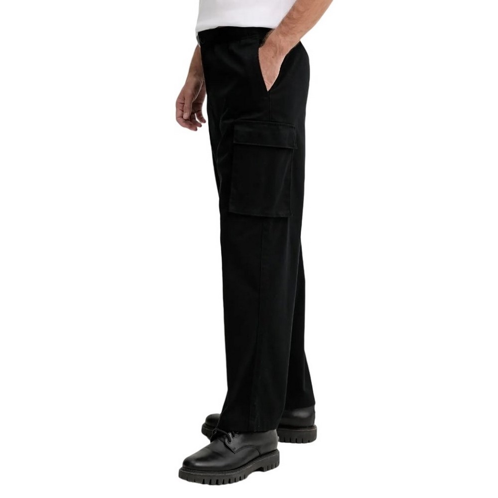 CALVIN KLEIN JEANS CO PULL ON STRAIGHT CARGO PANT ΠΑΝΤΕΛΟΝΙ ΑΝΔΡΙΚΟ BLACK