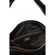TOMMY HILFIGER CITY LEATHER HOBO ΤΣΑΝΤΑ ΓΥΝΑΙΚΕΙΑ BLACK