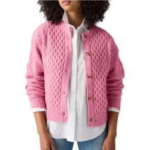 LEVIS CHARLOTTE CREWNECK CARDIGAN ΖΑΚΕΤΑ ΠΛΕΚΤΗ ΓΥΝΑΙΚΕΙΑ PINK